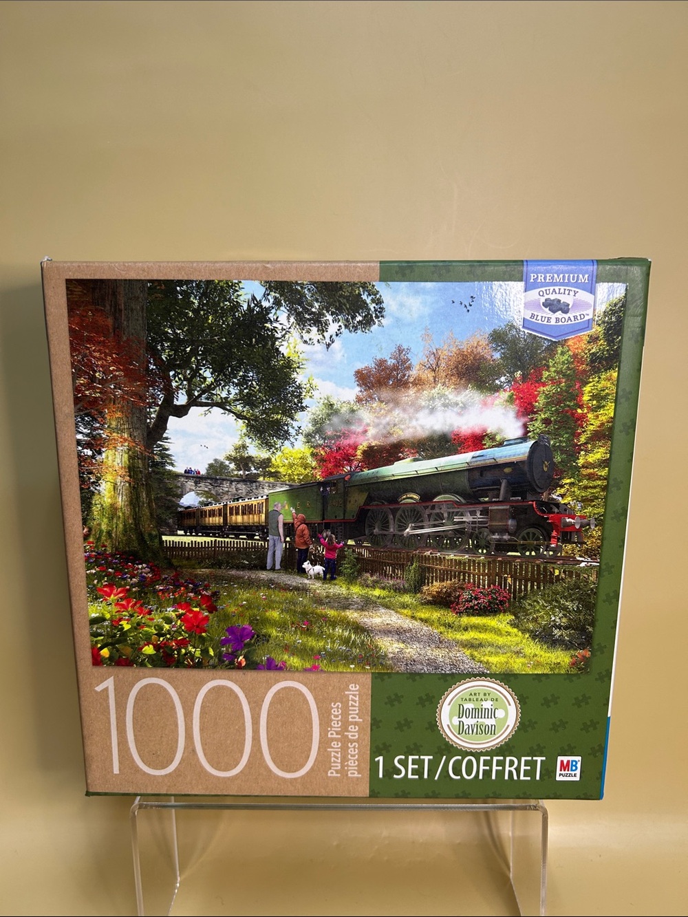 Dominic Davison FLYING SCOTSMAN Train Scotland Jigsaw Puzzle 1000 pc